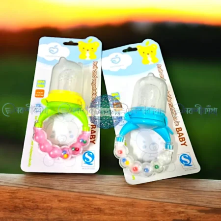 Silicone Fruit Pacifier With Rattles - Image 6