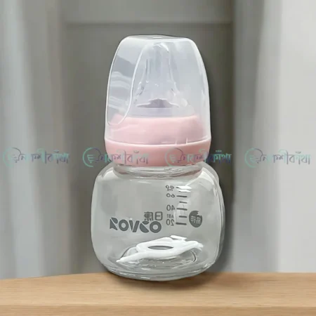 Rovco Glass Feeding Bottle 80ml - Image 2