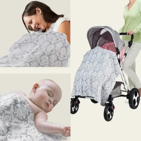 Breastfeeding Cover । Breathable Nursing Cover। Adjustable Breast Feeding Cover - Image 3