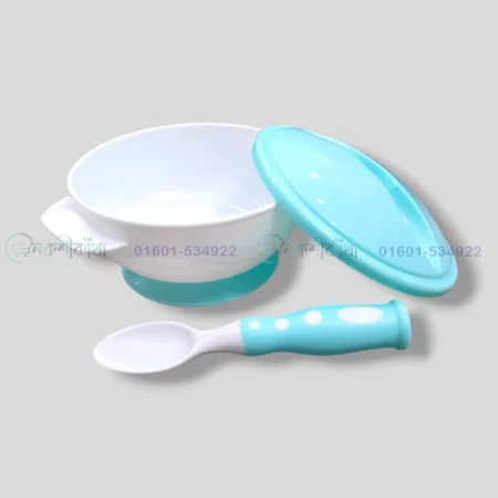 Applebear Baby Feeding Transparent Bowl With Spoon - Image 3