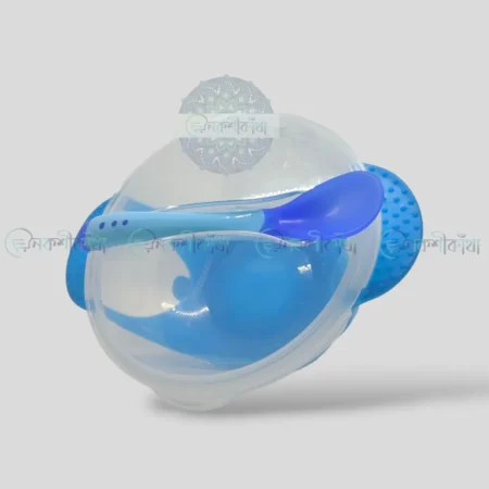 Applebear Baby Feeding Transparent Bowl With Spoon - Image 4