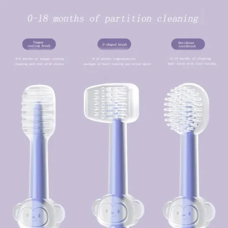 Baby 3-Piece Oral Care Silicone Set
