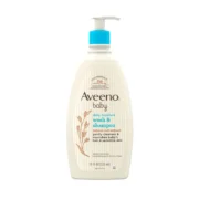 Aveeno Baby Daily Moisture Wash & Shampoo 354mL