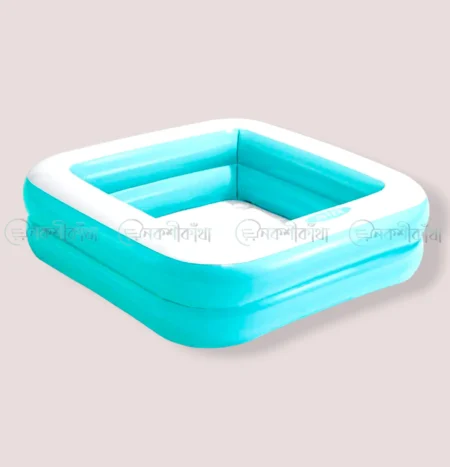 Intex Soft Inflatable Baby Swimming Pool 86*86*25cm - Image 2