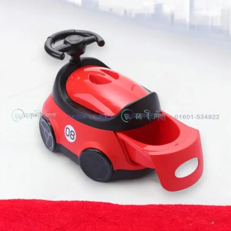 Baby Smile Car Potty Training Seat - Red - Image 2