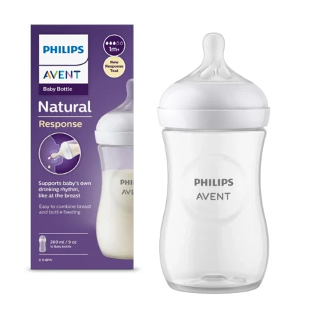 Avent Natural Response 260ml | Anti-Colic BPA Free Bottle - Image 2