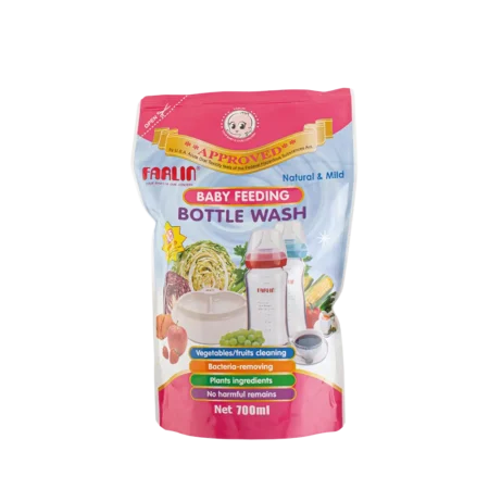 Farlin Bottle Wash 700mL – Safe and Gentle Cleansing Liquid for Baby Bottles and Accessories