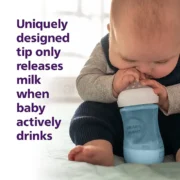 Avent Natural Blue Bottle 260ml | Anti-Colic BPA Free