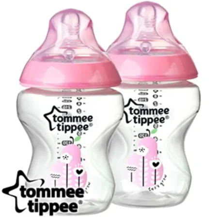 Tommee Tippee Glass Feeder Bottle 250mL | Anti-Colic & Safe Feeding! - 1Piece