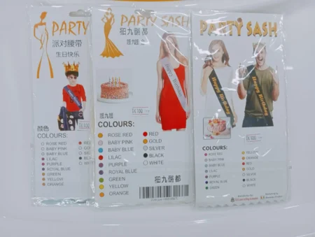 Birthday Girl Exclusive Sash - Multicolor - Image 2